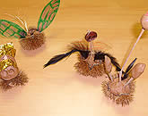 Des insectes cr&eacute;&eacute;s avec des cosses