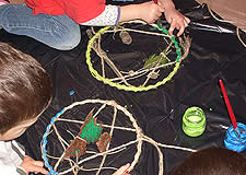 Peintures sur carton